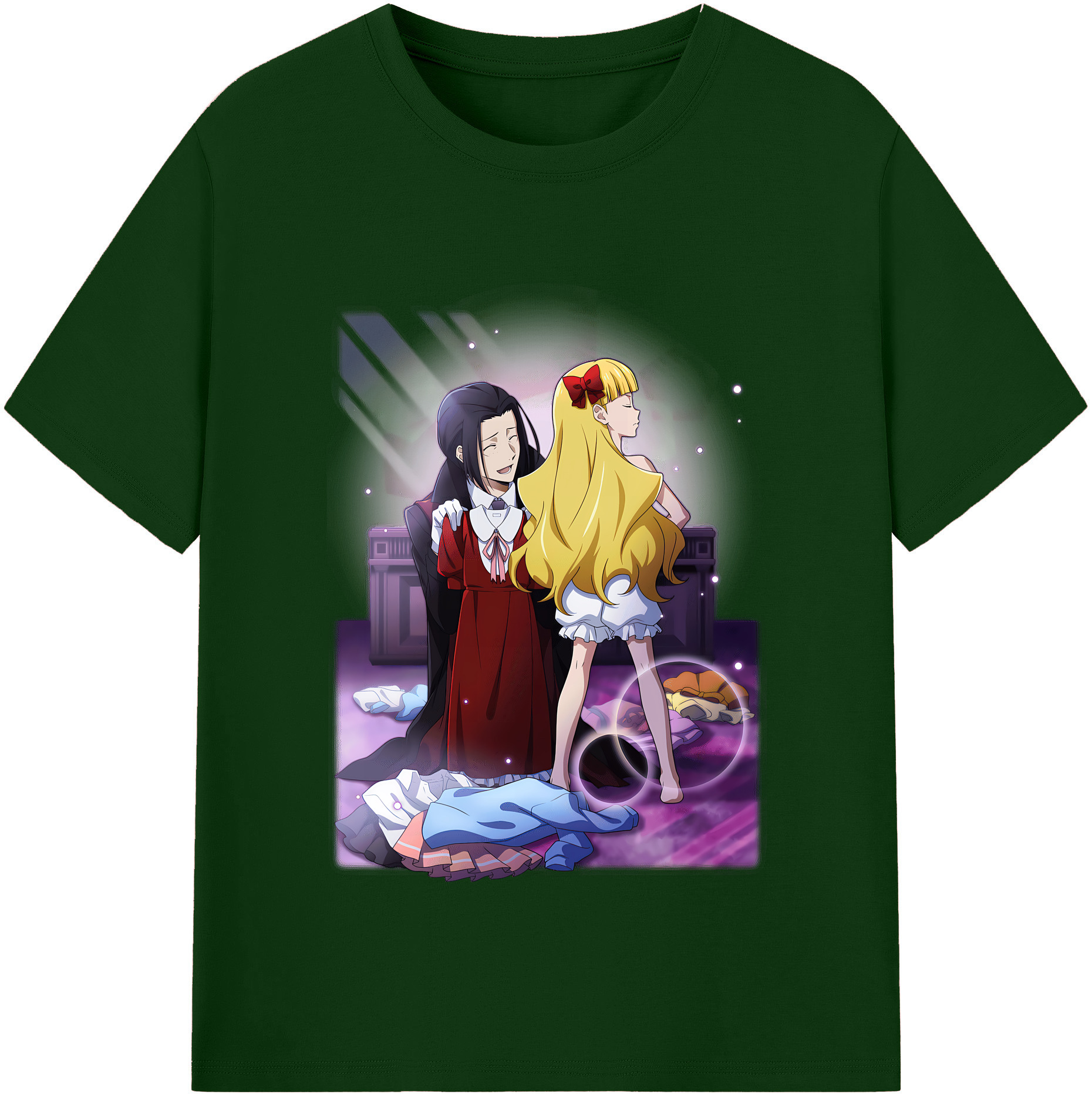 （画像用） 文豪ストレイドッグス Bungo Stray Dogs 綿100％半袖Tシャツ（フロントプリント）